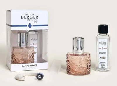 Набор лампа Берже Мираж нюд с ароматом Милый дом 250мл