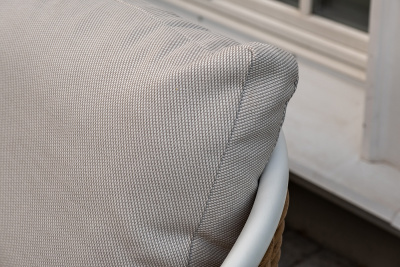 "Тоскана" лаунж-зона из искусственного ротанга, цвет соломенный