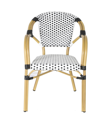 "Кабри" плетеный стул из искусственного ротанга, цвет черный